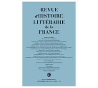 Revue d'histoire littéraire de la France: PROUST EN SON TEMPS (3 - 2023, 123e année, n° 3)