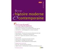 Revue d'histoire moderne et contemporaine, n° 70-2 (avril-juin 2023) Les populismes en perspective - Collectif - Belin - broché - Revue