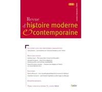 Revue d'histoire moderne et contemporaine n° 71-4 (octobre-décembre 2024)