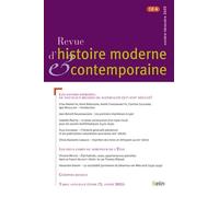 Éditions Belin – Revue d'histoire moderne et contemporaine n° 72-4 (octobre-décembre 2025)