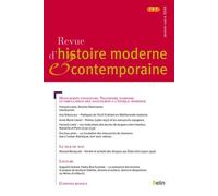 Revue d'histoire moderne et contemporaine n° 73-1 (janvier-mars 2026)