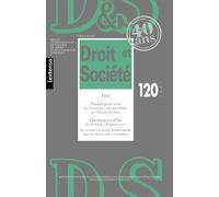Revue Droit et Société 120/2025 - Collectif - Lgdj - broché - Revue