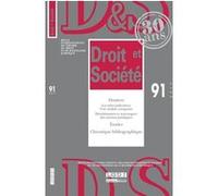 Revue droit et societe n 91 - 2015 Collectif (Auteur)