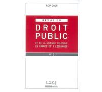 Revue Du Droit Public N.2008/2