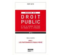 Revue du droit public n 3 2015