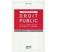 Revue Du Droit Public T,6 Collectif (Auteur)