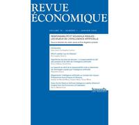Revue économique T76-1 - Collectif - Presses De Sciences Po - broché - Revue
