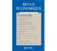 Revue Économique Volume 65 N° 2, Mars 2014 - Economie, Règles Et Normes : Une Perspective Historique