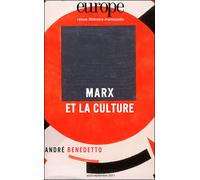 Revue europe marx et la culture n 988 989 Collectif (Auteur)