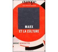 Revue europe marx et la culture n 988 989 Collectif (Auteur)