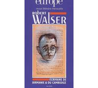 Revue europe ,numéro 889 (mai 2003) : Robert Walser