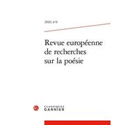 Revue Européenne De Recherches Sur La Poésie N.6 - Varia
