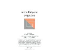 Revue franþaise de gestion n. 130 septembre-octobre 2000: l' - Collectif - Hermes Science Publications - broché - Livre