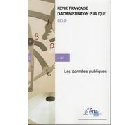 Revue Française D'administration Publique N° 167/2018 - Les Données Publiques