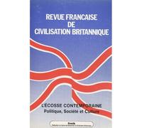 Revue française de civilisation britanique vol IX / mai 1997 Volume 9, Mai 1997 - Anémone Kober-Smith - Presses De La Sorbonne Nouvelle - broché - Revue