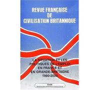 Revue française de civilisation britannique vol XII Mai 2003 Tome 12 - Philippe Daros - Presses De La Sorbonne Nouvelle - broché - Revue