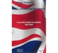 Revue française de civilisation britannique vol XIX(2)/2014 No. 19-2, 2014 - Catherine De Bouvier - Presses De La Sorbonne Nouvelle - broché - Revue