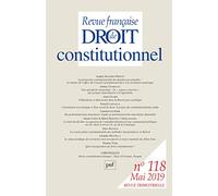 Revue Francaise De Droit Constitutionnel