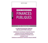 Revue Française De Finances Publiques 172/2025 - 172