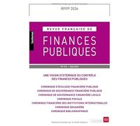 Revue française de Finances Publiques 174/2026