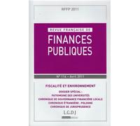 Revue française de finances publiques n 114 - 2011 - Collectif - Lgdj - broché - Revue