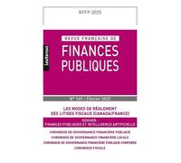 Revue française de Finances Publiques n° 169-2025 - Collectif - Lgdj - broché - Revue