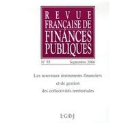 Revue française de finances publiques n 95 - 2006 Collectif (Auteur)