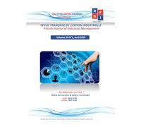 Revue Française de Gestion Industrielle Volume 39, N°1