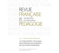 Revue francaise de pedagogie, n 217/2022. le "metier d'enfant" 50 ans apres : penser l'educatio