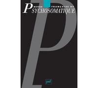 Revue française de psychosomatique, numéro 24 - 2003 : La fatigue