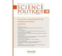 Revue Francaise de Science Politique T71-5