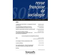 Revue Française de Sociologie T62-3/4