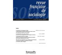 Revue Française de Sociologie T63-1