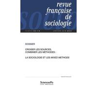 Revue française de sociologie T65-1/2 - Collectif - Presses De Sciences Po - broché - Revue
