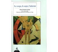 Revue Française de Yoga - N° 35 Le Corps, le sujet, l'altérité Tome 35 Janvier 2007 - Collectif - Dervy-Livres - broché - Revue