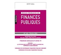 Revue française des Finances Publiques n°165-2024 Finances sociales et COVID-19 - Collectif - Lgdj - broché - Revue