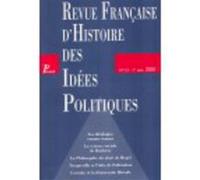 Revue française d'histoire des idées politiques - 13 Guillaume Bacot (Auteur)