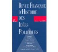 Revue française d'histoire des idées politiques - 21 Collectif (Auteur)
