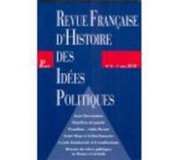 Revue Française D'histoire Des Idées Politiques N° 31