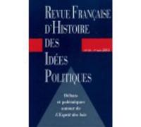 Revue française d'histoire des idées politiques - 35 - Guillaume Bacot - Revue Francaise Histoire Idees Po - broché - Revue