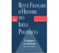Revue française d'histoire des idées politiques - 36 - Collectif - Revue Francaise Histoire Idees Po - broché - Revue