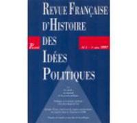 Revue française d'histoire des idées politiques - 5 Collectif (Auteur)