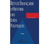 Revue Française d'Histoire des Idées Politiques Collectif (Auteur)