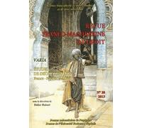Revue Franco-Maghrébine De Droit N° 20/2013 - Edtudes De Droit Comparé : France - Pays Du Maghreb