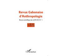Revue Gabonaise d'Anthropologie - Revue Scientifique De Luto Dc - L'harmattan - broché - Revue