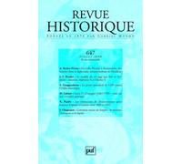 Revue historique 2008, n° 647