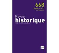 Revue Historique 2013 N 668