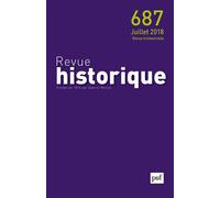 Revue historique 2018, n° 687 Varia - Collectif - Puf - broché - Revue