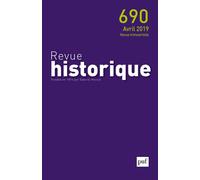Revue historique 2019, n° 690 Varia - Collectif - Puf - broché - Revue