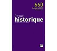 Revue Historique N° 660, Octobre 2011